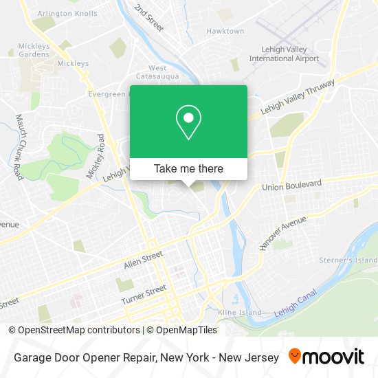 Garage Door Opener Repair map