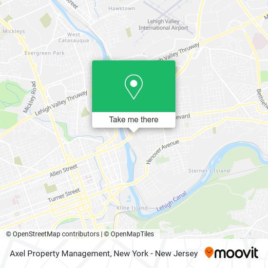 Axel Property Management map