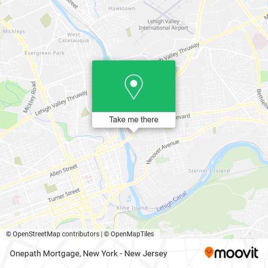 Mapa de Onepath Mortgage