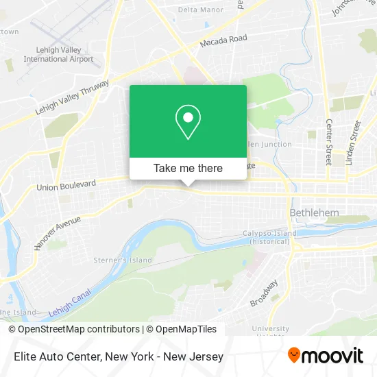 Elite Auto Center map