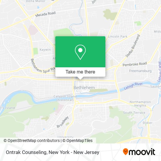 Ontrak Counseling map