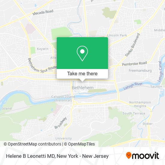Mapa de Helene B Leonetti MD