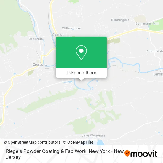 Riegels Powder Coating & Fab Work map