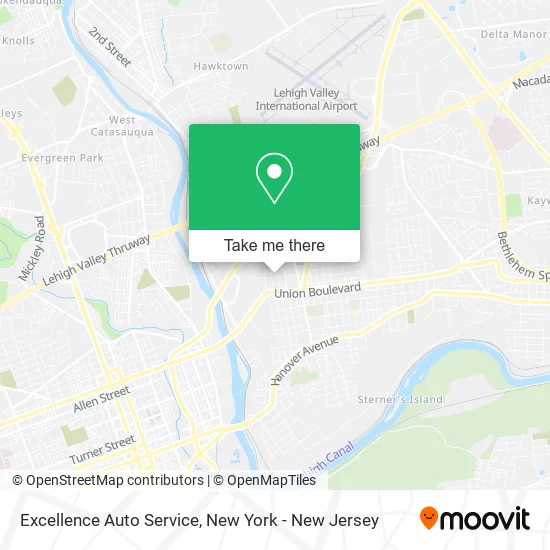 Excellence Auto Service map
