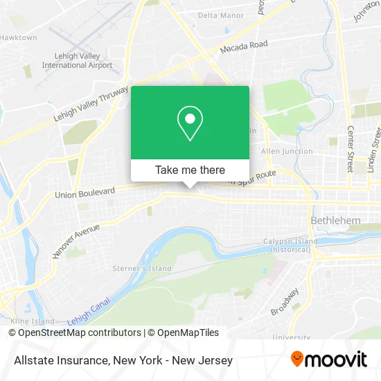 Allstate Insurance map
