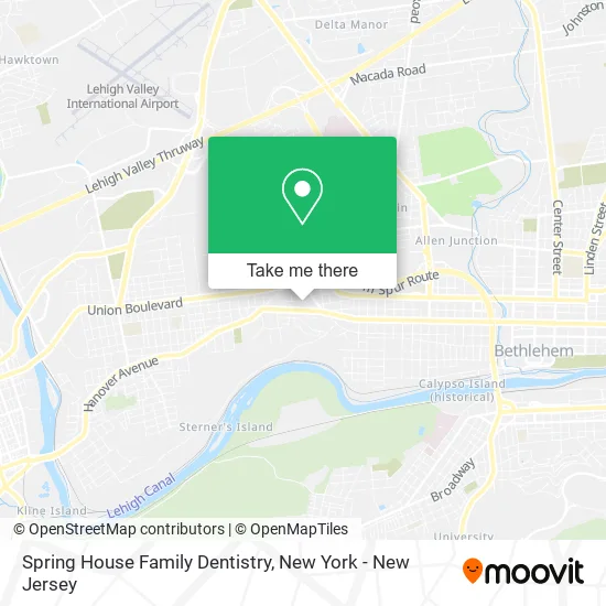 Spring House Family Dentistry map