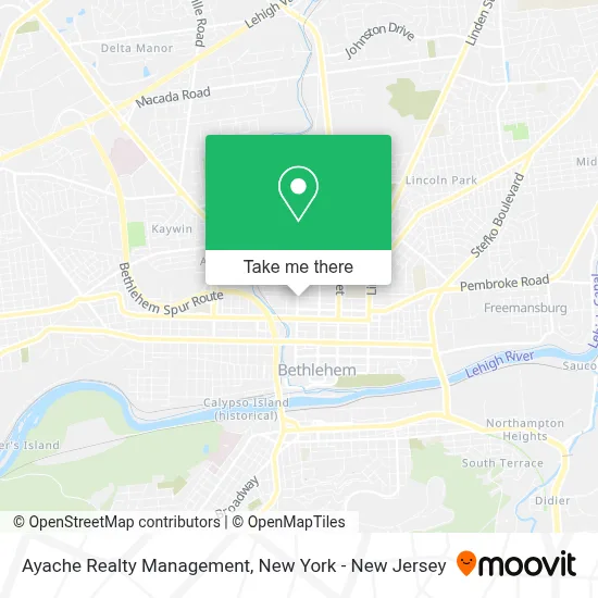 Ayache Realty Management map