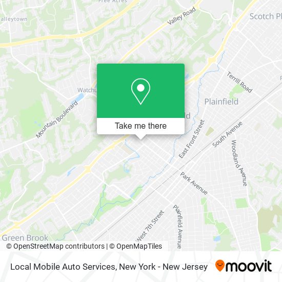 Mapa de Local Mobile Auto Services