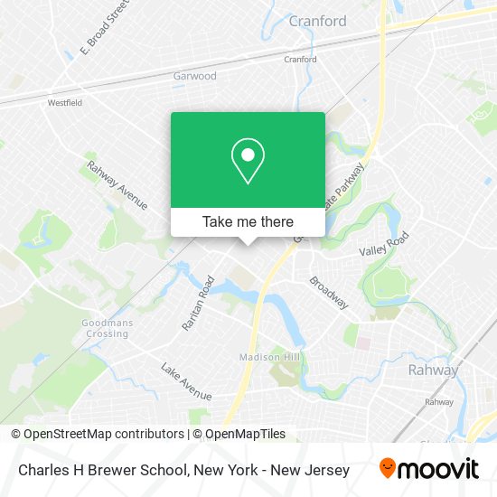 Mapa de Charles H Brewer School