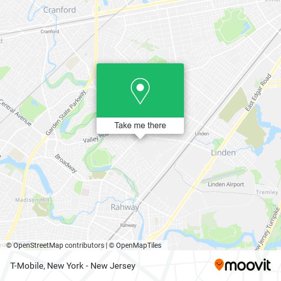 T-Mobile map