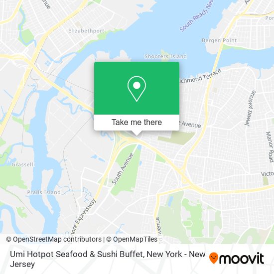 Umi Hotpot Seafood & Sushi Buffet map