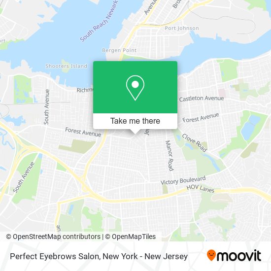 Perfect Eyebrows Salon map