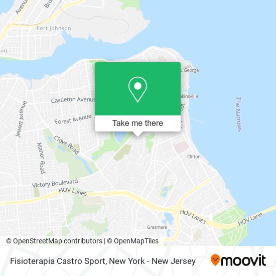 Fisioterapia Castro Sport map