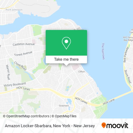 Amazon Locker-Sbarbara map