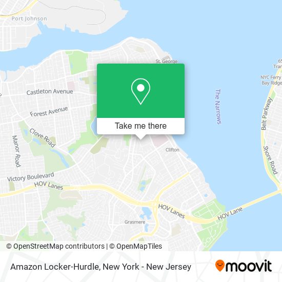 Amazon Locker-Hurdle map