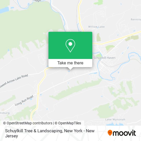 Schuylkill Tree & Landscaping map