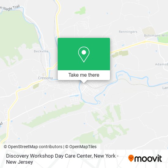 Discovery Workshop Day Care Center map