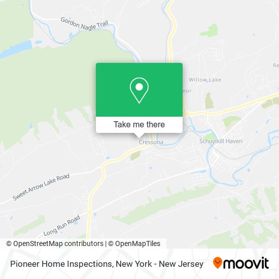 Pioneer Home Inspections map