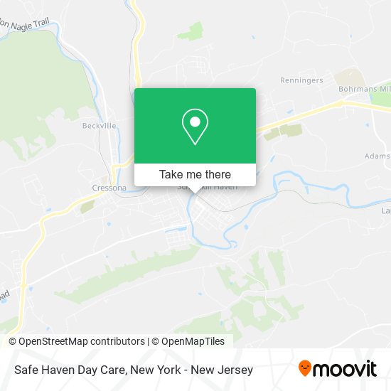 Mapa de Safe Haven Day Care