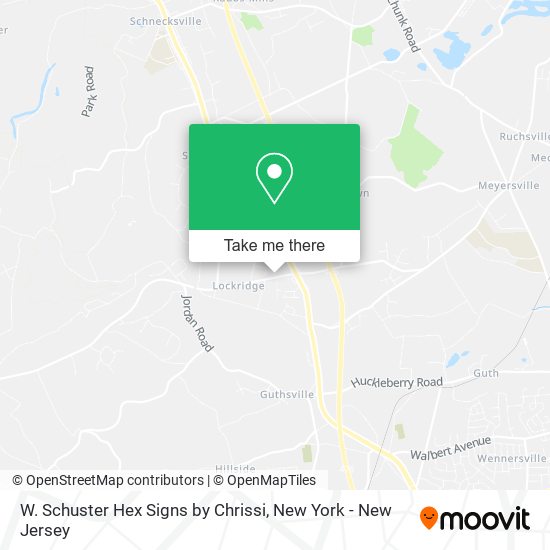 W. Schuster Hex Signs by Chrissi map
