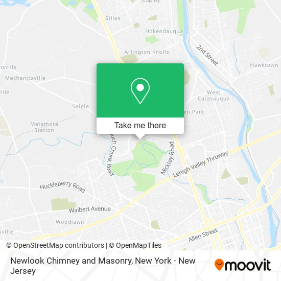Newlook Chimney and Masonry map