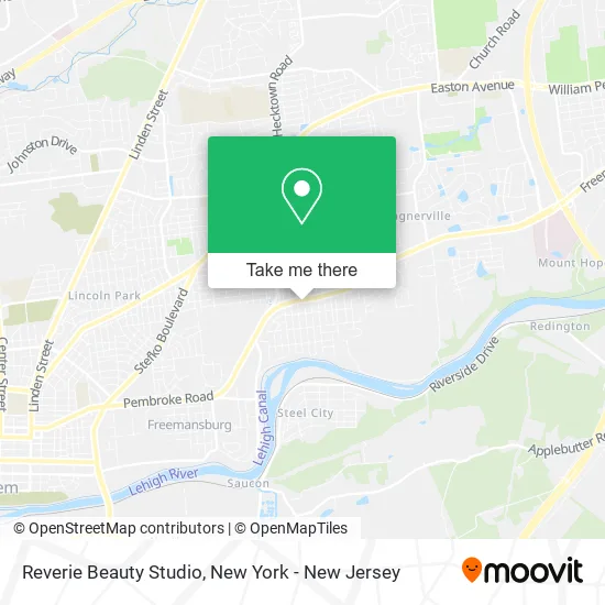 Reverie Beauty Studio map