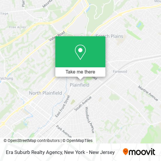 Era Suburb Realty Agency map