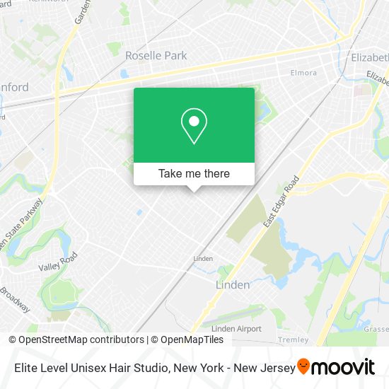 Elite Level Unisex Hair Studio map