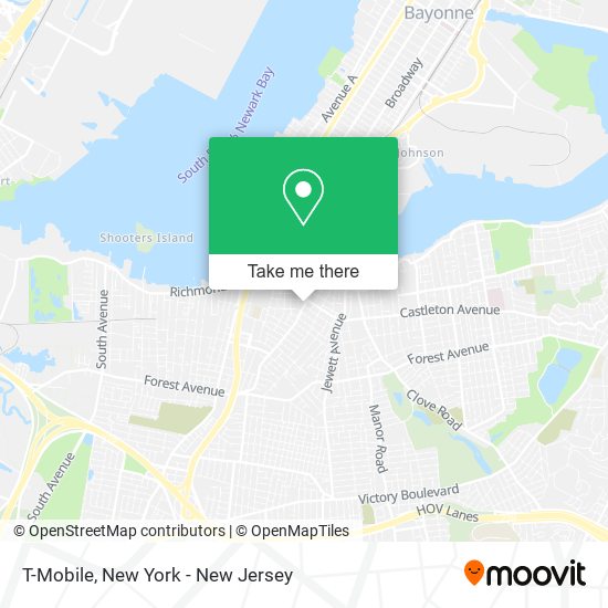 T-Mobile map