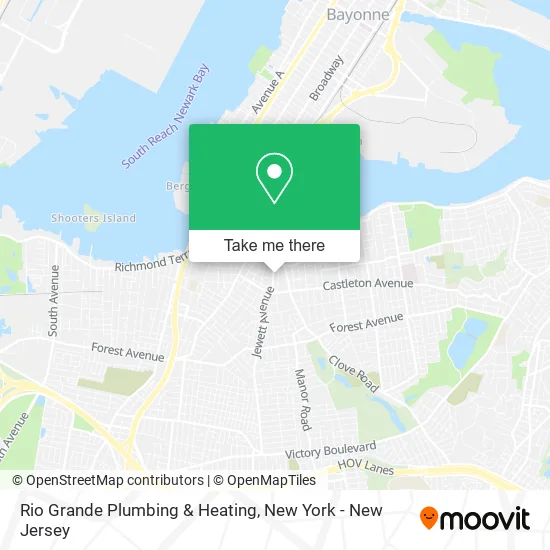 Rio Grande Plumbing & Heating map