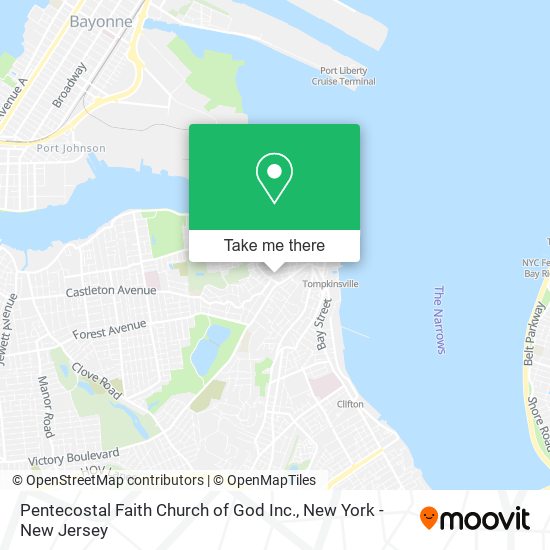 Pentecostal Faith Church of God Inc. map