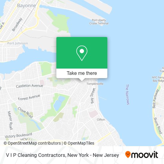 V I P Cleaning Contractors map