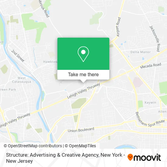Structure: Advertising & Creative Agency map