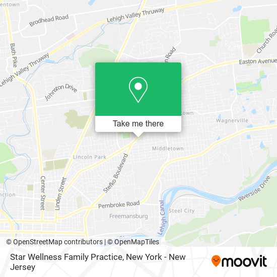 Star Wellness Family Practice map