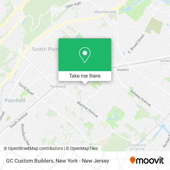 GC Custom Builders map