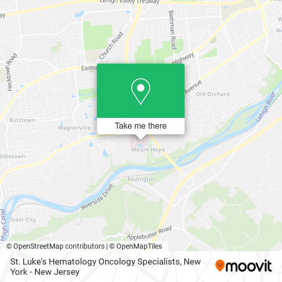 Mapa de St. Luke's Hematology Oncology Specialists