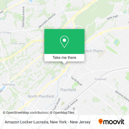 Amazon Locker-Lucrezia map