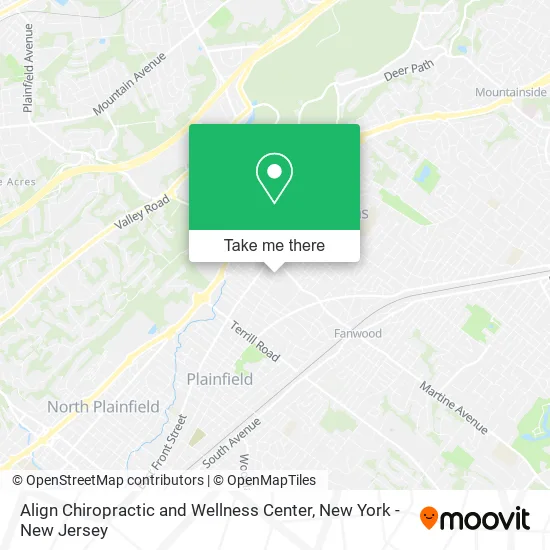 Align Chiropractic and Wellness Center map