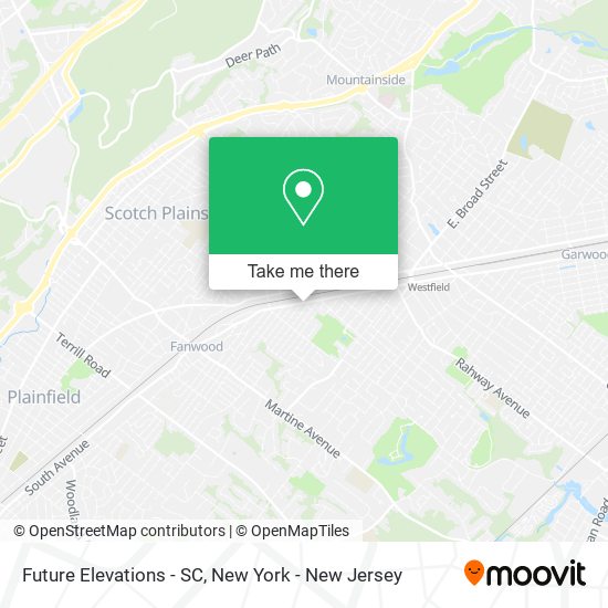 Mapa de Future Elevations - SC