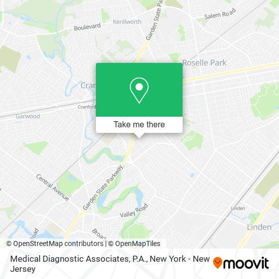 Mapa de Medical Diagnostic Associates, P.A.