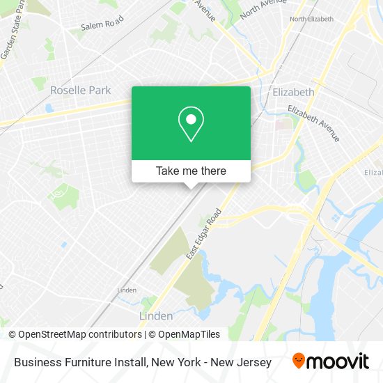 Mapa de Business Furniture Install