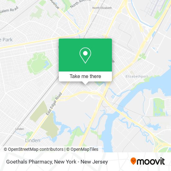 Mapa de Goethals Pharmacy