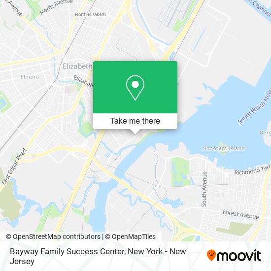 Mapa de Bayway Family Success Center