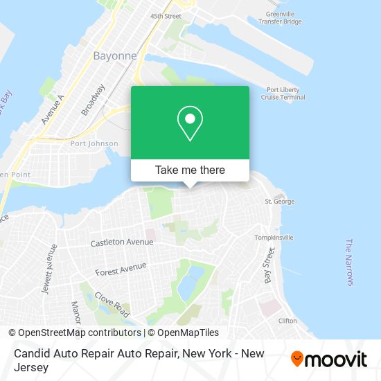 Mapa de Candid Auto Repair Auto Repair