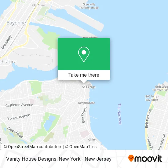 Vanity House Designs map