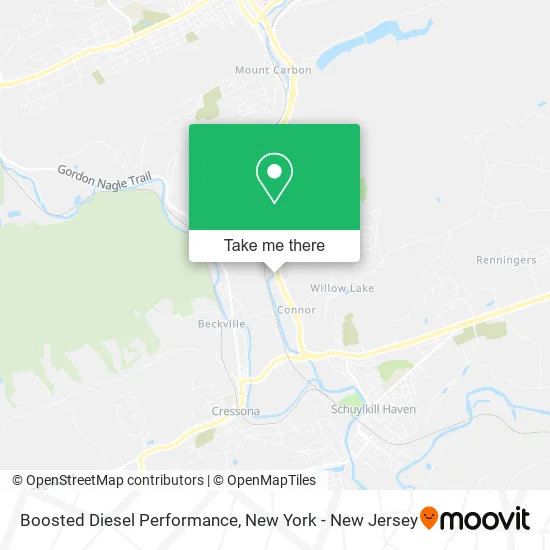 Boosted Diesel Performance map