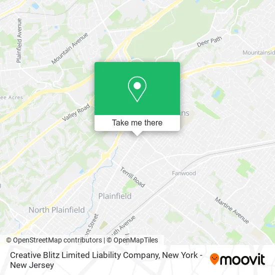 Creative Blitz Limited Liability Company map