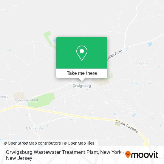 Orwigsburg Wastewater Treatment Plant map