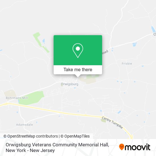 Mapa de Orwigsburg Veterans Community Memorial Hall