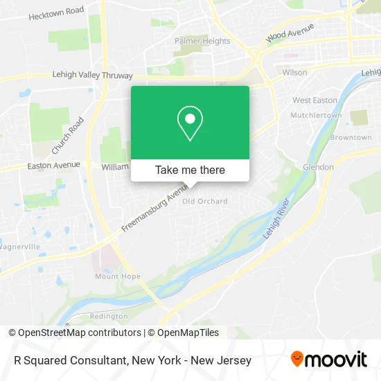 R Squared Consultant map